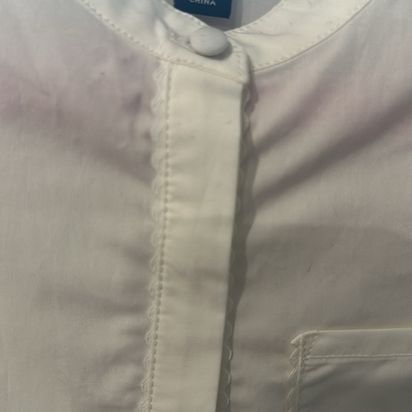 Victoria Beckham for target S long sleeve white shirt nwt with beautiful details - Picture 7 of 8